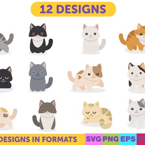 Kitten svg,Cat svg,Cat clipart,Cats svg,Cat clip art,Cat svg files,Cat cricut,Kitten clipart,Kitty svg,Black cat svg,Funny cat svg
