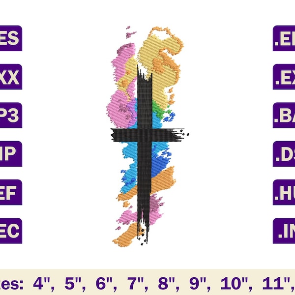 Christian Embroidery Etsy