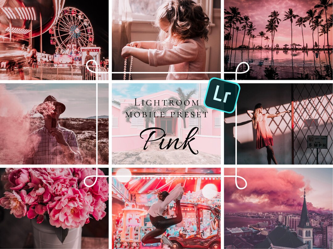 Lightroom Mobile Presets Pink,lightroom Presets,instagram Presets ...