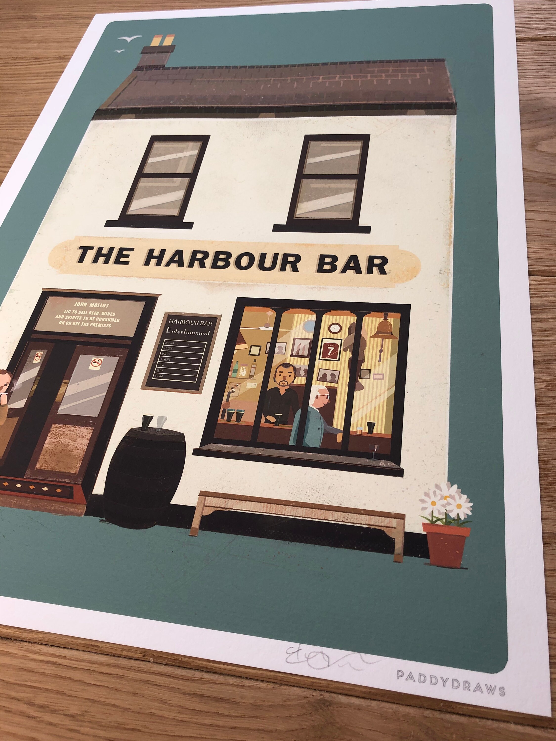 HARBOUR BAR Portrush. Etsy UK