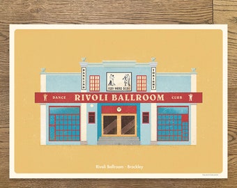 Rivoli Ballroom Print, Vintage South London Wall Art