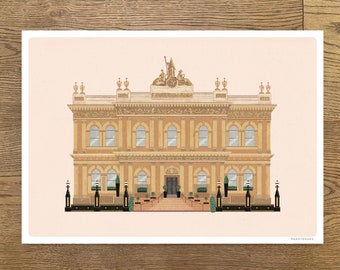 MERCHANT HOTEL - BELFAST - Print - Poster - Wall Art - Northern Ireland - Wedding Venue