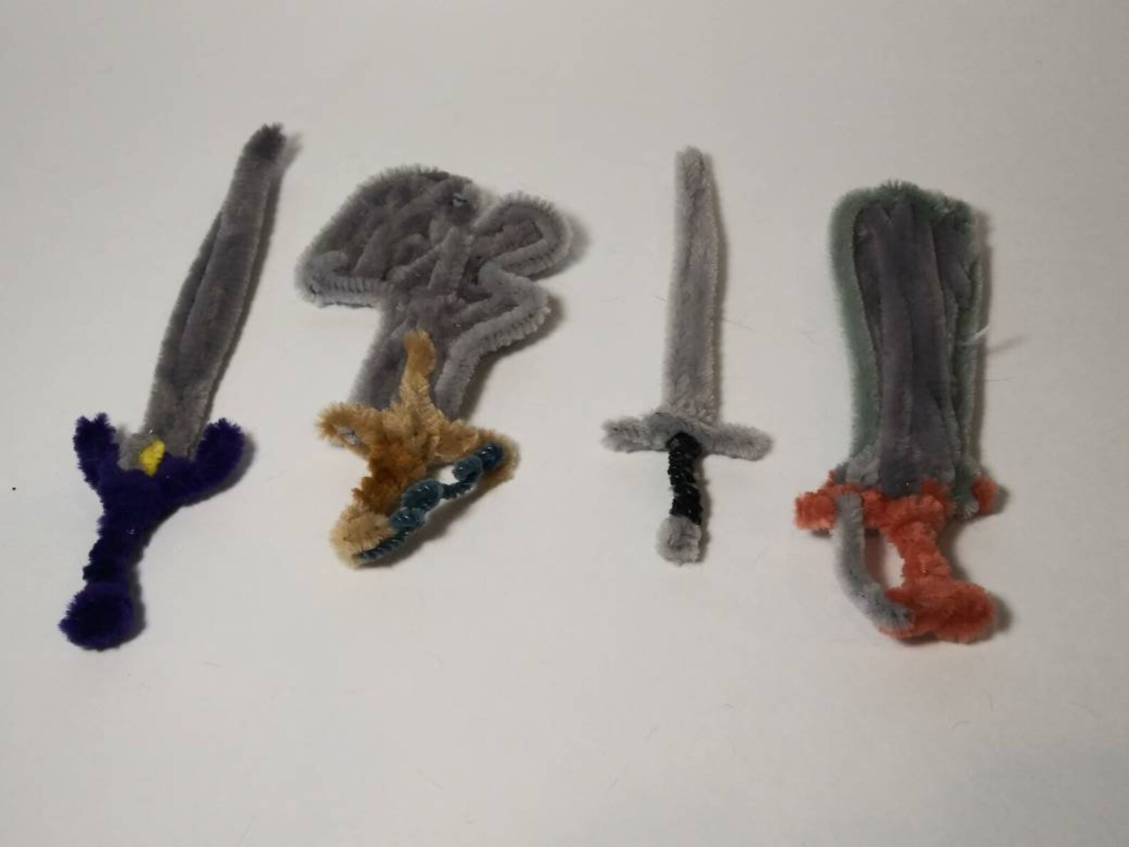 Pipe Cleaner Miniature One Handed Weapons Etsy