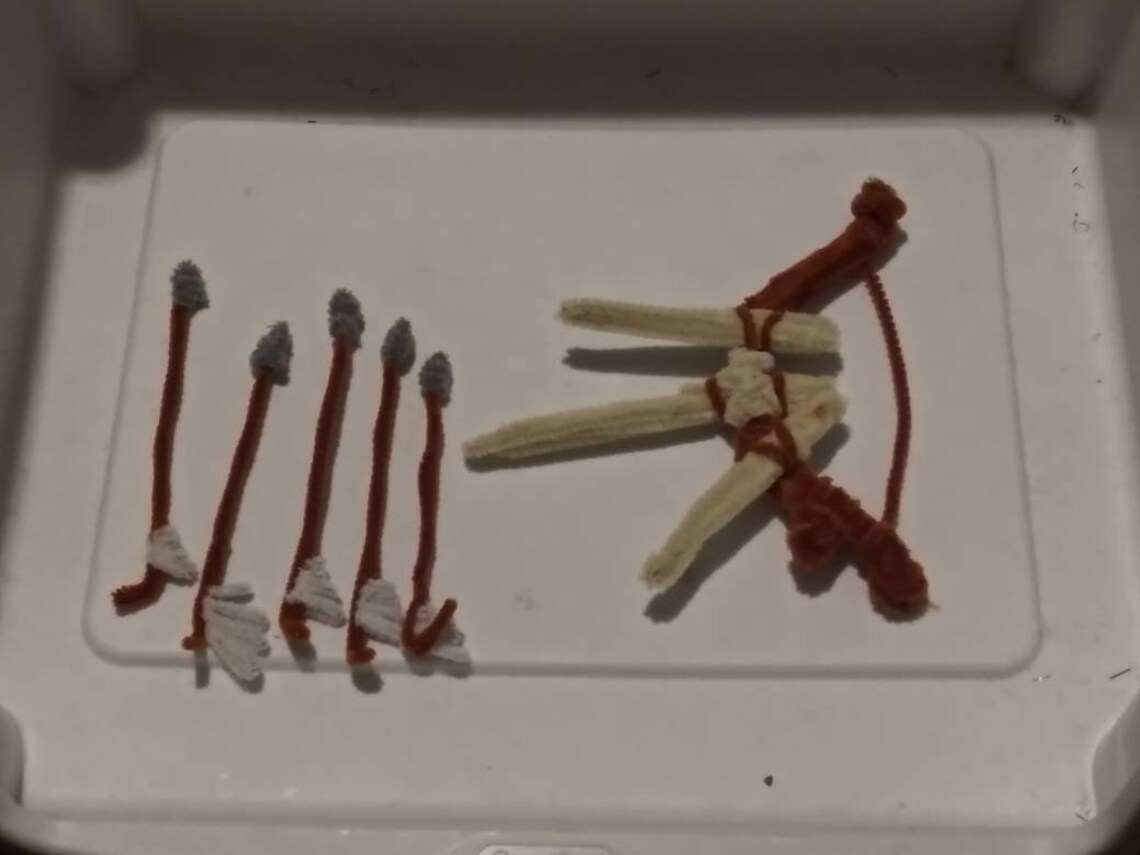 Pipe Cleaner Miniature Bow Etsy