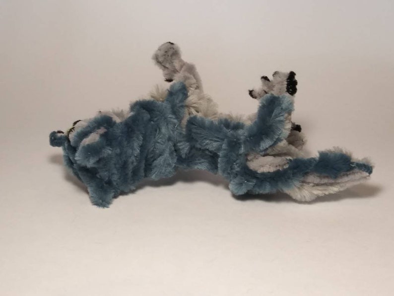 Pipe Cleaner Posable Wolf Figure Etsy