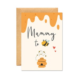 Mummy To Bee - Muttertagskarte