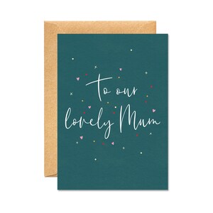 À notre belle maman - Carte de la fête des Mères