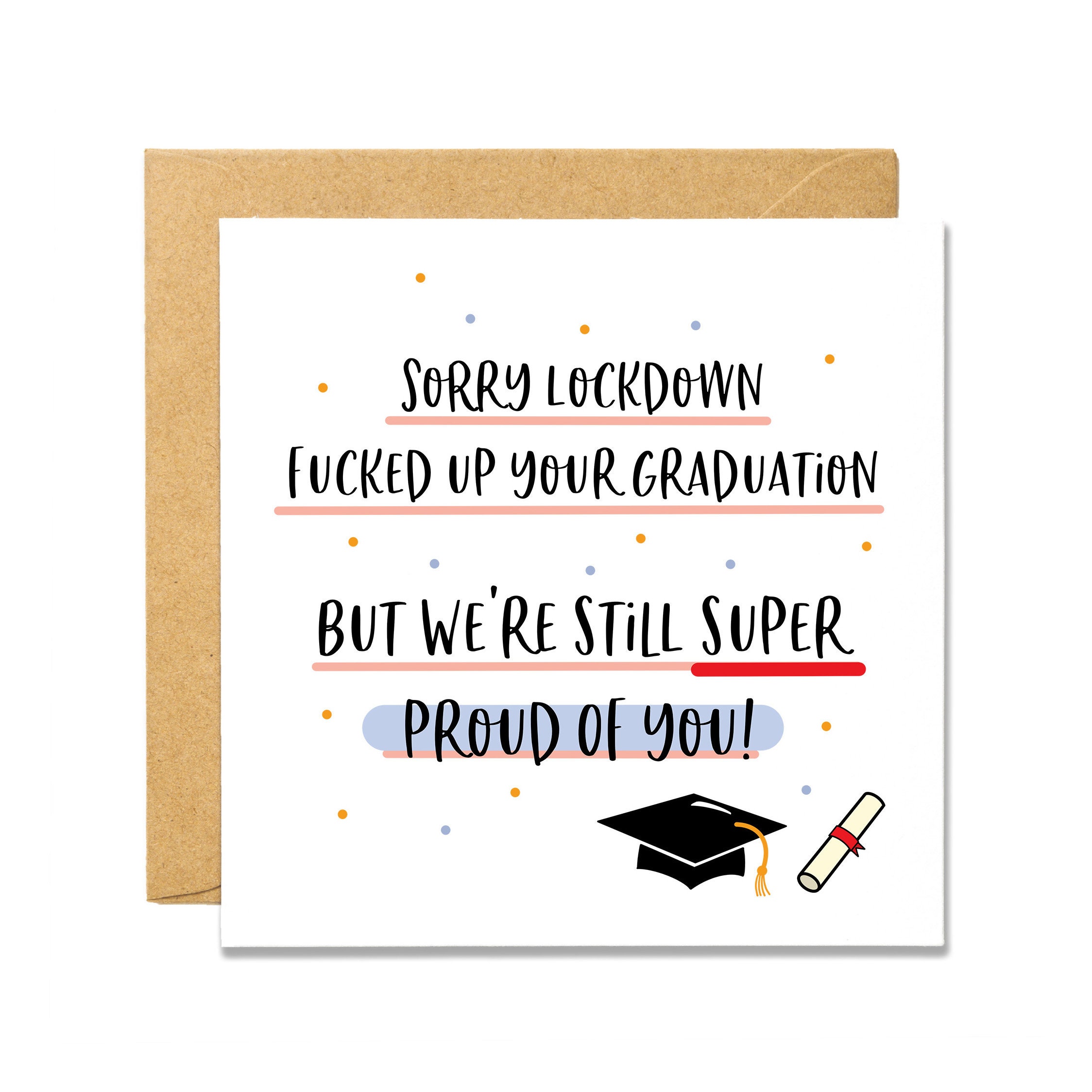 Lockdown Graduation Pandemic Graduation Card - Etsy
