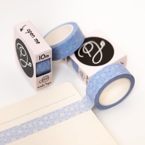 Taśma washi Daisy Washi - Periwinkle