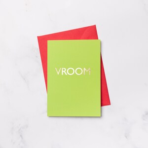 Vroom - Luxe Goud Verijdelde Notecard
