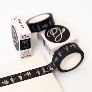 Lustige Knochen Washi - Skelett Hände Washi Tape