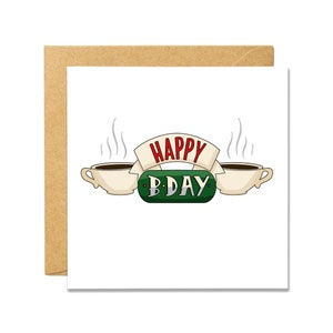 Carte d’anniversaire Central Perk