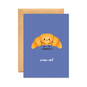 Kreuz-Ameise / Angry Pastry / Niedliche Kawaii Karte
