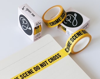 Crime Scene Washi Tape - Halloween Washi Tape