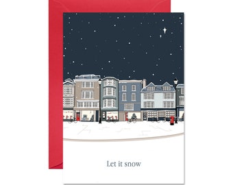 Oxford at Xmas Christmas Card
