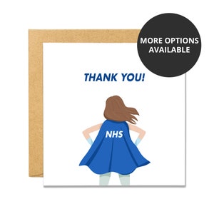 Thank You NHS / Hero Nurse / Carer / Keyworker - Pandemie Karte