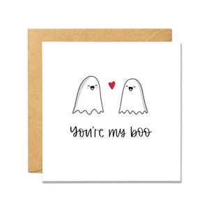 Jij bent mijn Boo Halloween-kaart