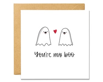 You're My Boo Halloween Card