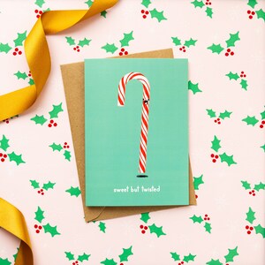 Sweet But Twisted | Süße Kawaii Weihnachtskarte