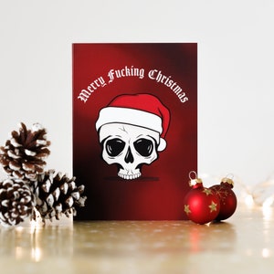 Feliz Natal - Cartão de Natal Sweary / True Crime Christmas