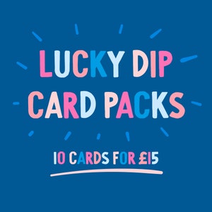 Lucky Dip / 10 pacchetti di selezione delle carte