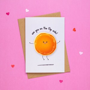 See You On The Flip Side / Carte de départ / Carte Kawaii mignonne