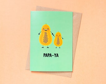 Papa-Ya - Punny Father's Day Card