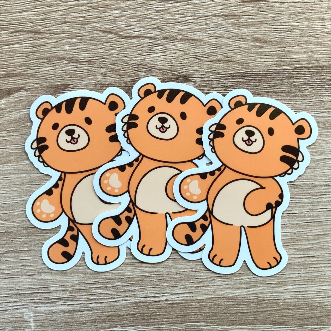 Cute Tiger Stickers RAWR Etsy
