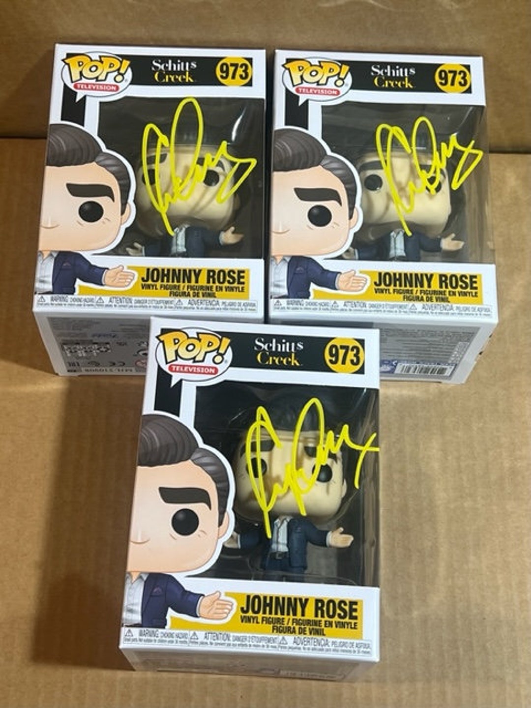Eugene Levy Signed Autographed SCHITT'S CREEK Johnny Rose Funko Pop - Etsy