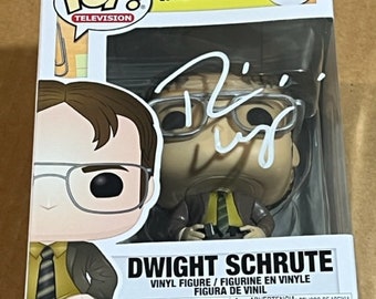 Rainn Wilson Signed Autographed THE OFFICE Dwight Schrute Funko Pop