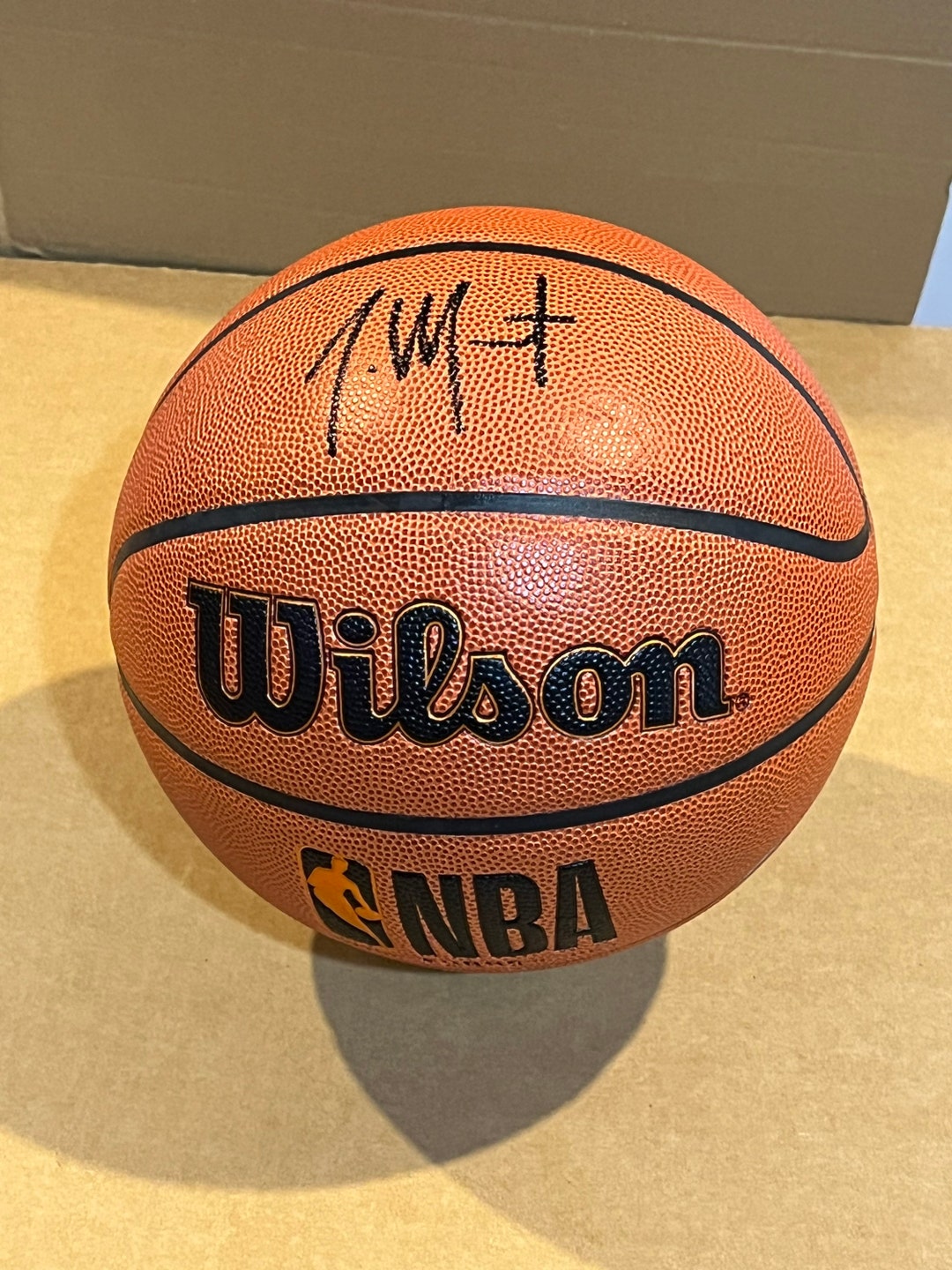 Grootste Aan Of JA MORANT Ondertekend gesigneerd F/S Wilson NBA Basketbal - Etsy België
