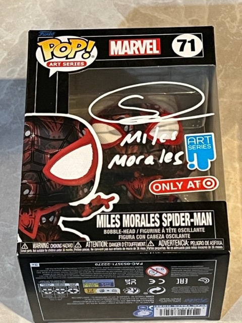 Shameik Moore Signed 11x14 Spider-Man Into the Spider-Verse Photo