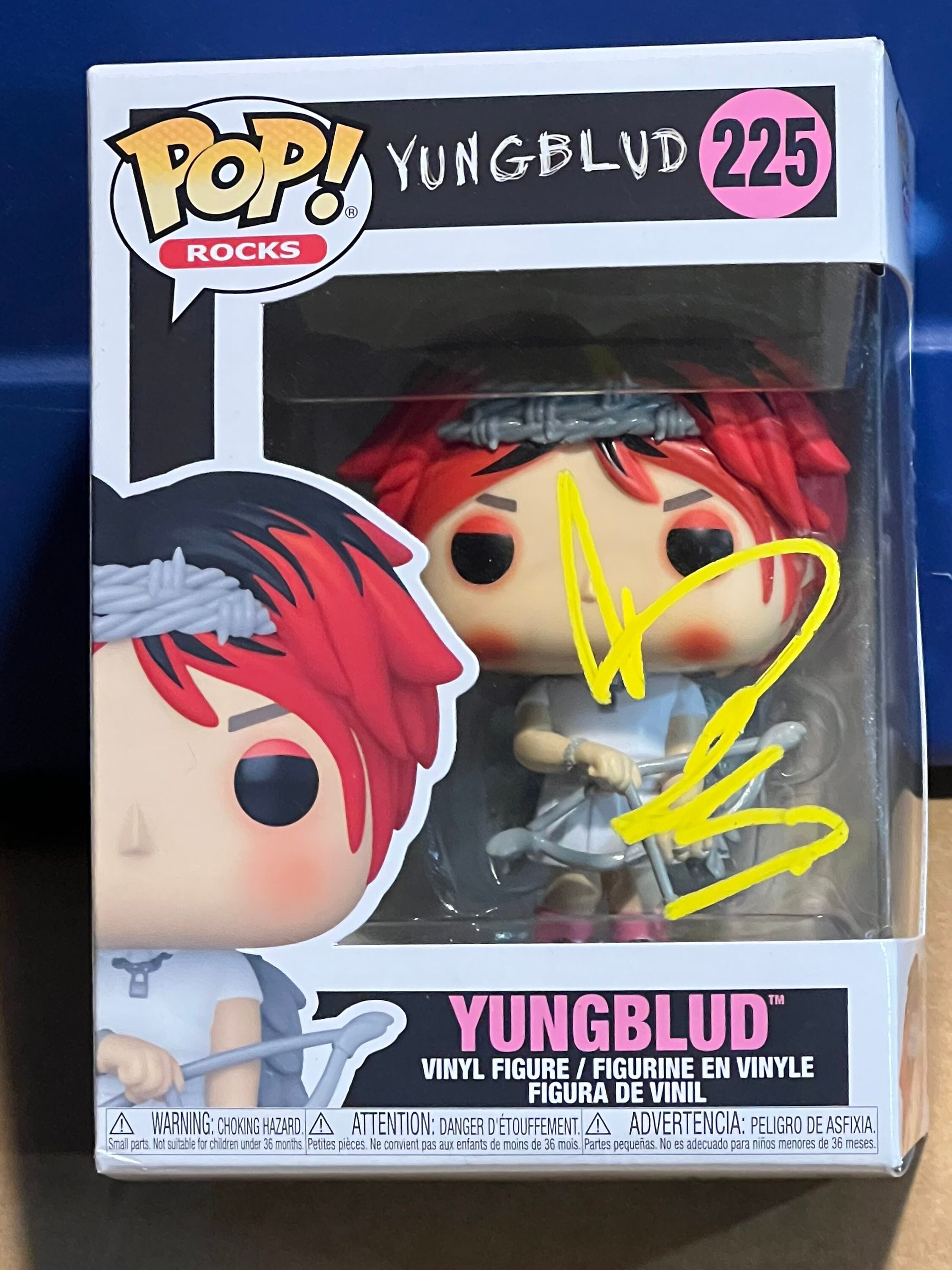 YUNGBLUD Signed Autographed Funko Pop 