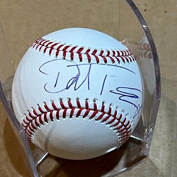 David Tennant DOCTOR WHO Signed Autographed Official MLB Baseball