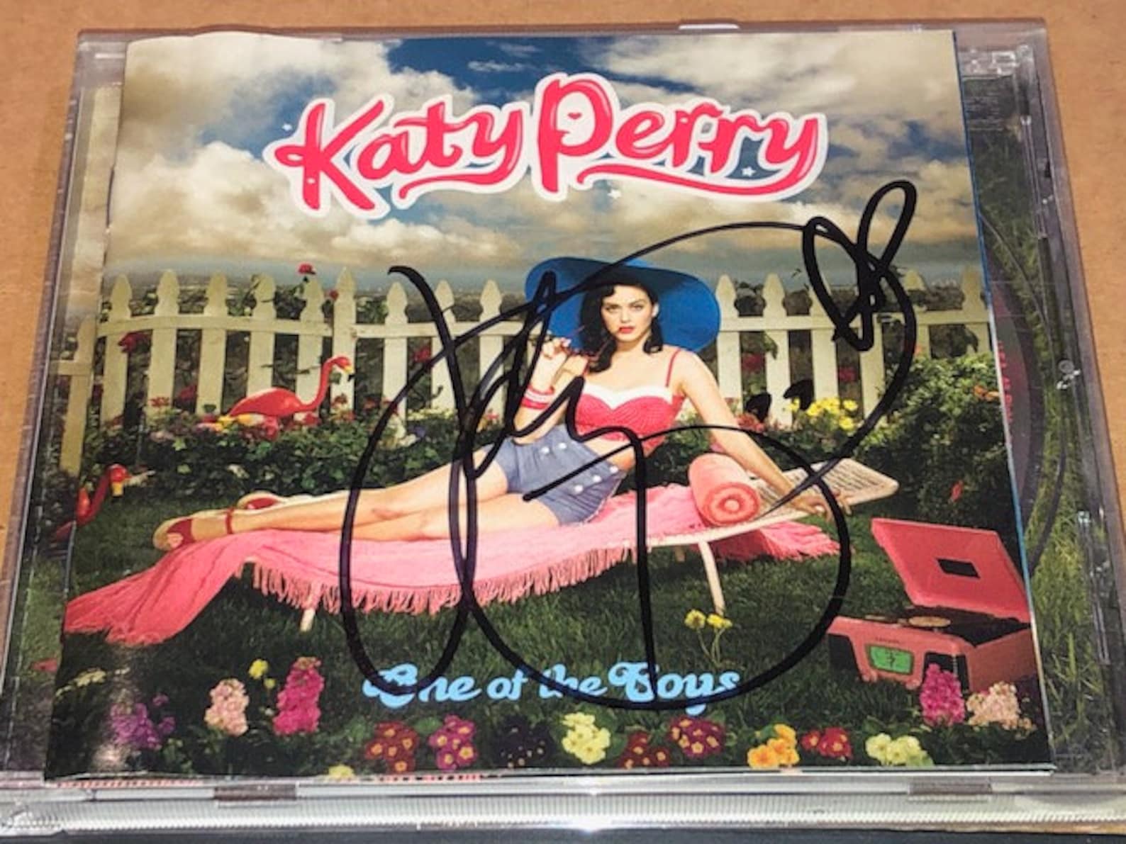 KATY PERRY Signed Autographed One of the Boys CD Booklet | Etsy