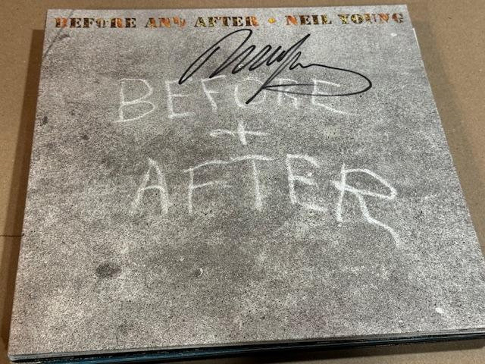 NEIL YOUNG Signed Autographed Before & After Record Album LP Etsy