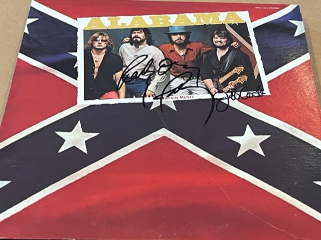 c1979 Autograph Signed The Alabama Band Number Three LP Vinyl