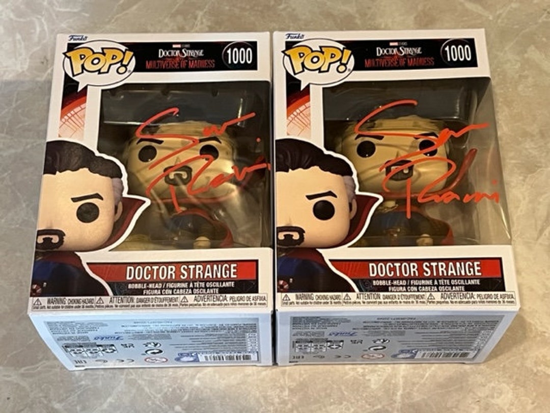 Sam Raimi Signed Autographed DOCTOR STRANGE Funko Pop Etsy