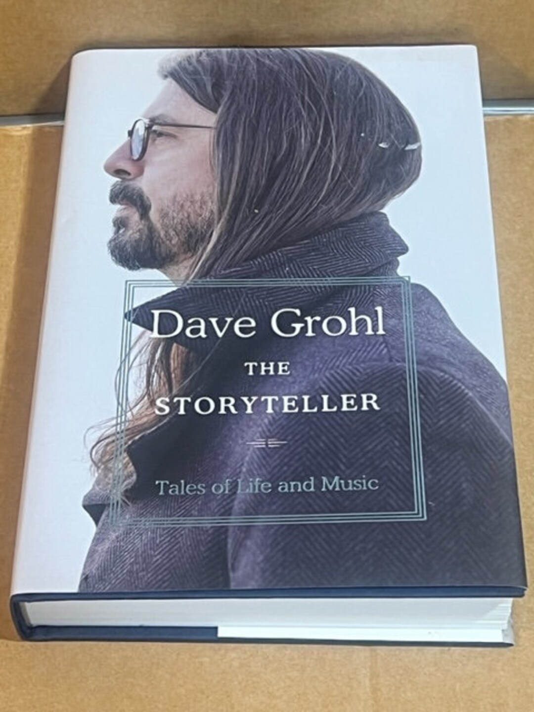 DAVE GROHL Signed Autographed the Storyteller H/C Book Foo Fighters