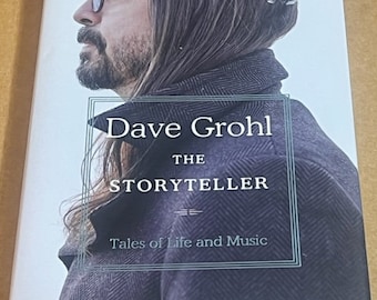 DAVE GROHL Signed Autographed The Storyteller H/C Book Foo Fighters NIRVANA