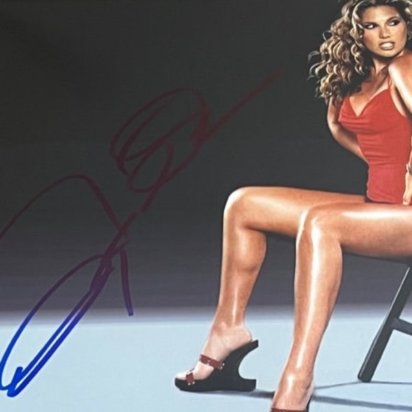 DAISY FUENTES Signed Autographed 8x10 Color Photograph