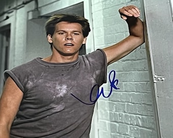 KEVIN BACON Signed Autographed FOOTLOOSE 11x14 Photograph