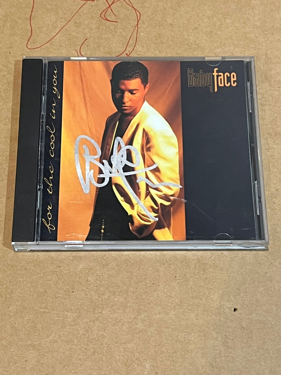 BABYFACE Edmonds Signed Autographed for the Cool in You CD