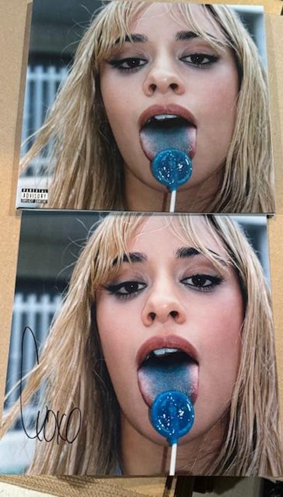 Camila クタクタ Cabello C,XOXO サイン付き