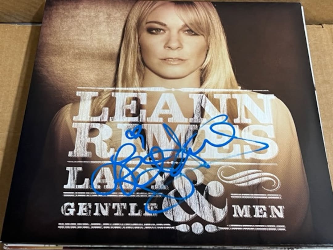 LEANN RIMES Signed Autographed Ladies & Gentleman Record Album LP - Etsy
