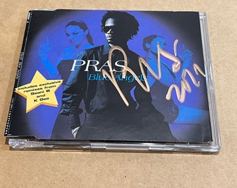 Pras Michel Signed Autographed Blue Angels CD Booklet THE FUGEES