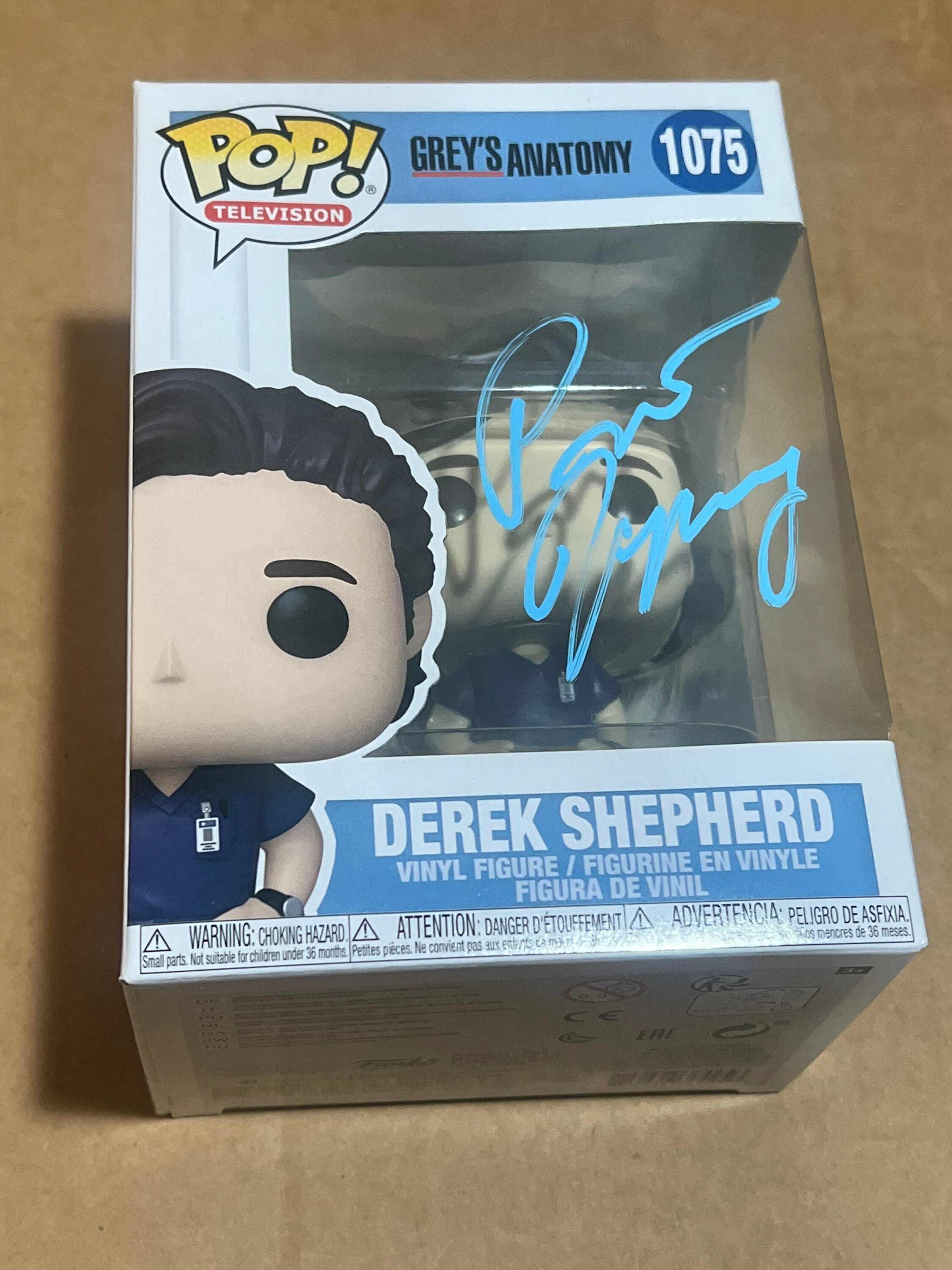 Patrick Dempsey Signed Autographed GREY'S ANATOMY Derek Shepherd