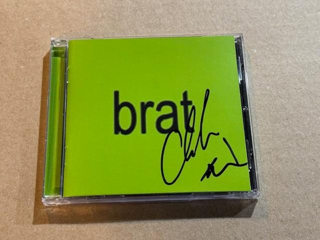 CHARLI XCX Signed Autographed Brat CD Booklet - Etsy