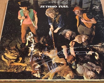 Ian Anderson Signed Autographed Vintage Jethro Tull This Was Record Album LP