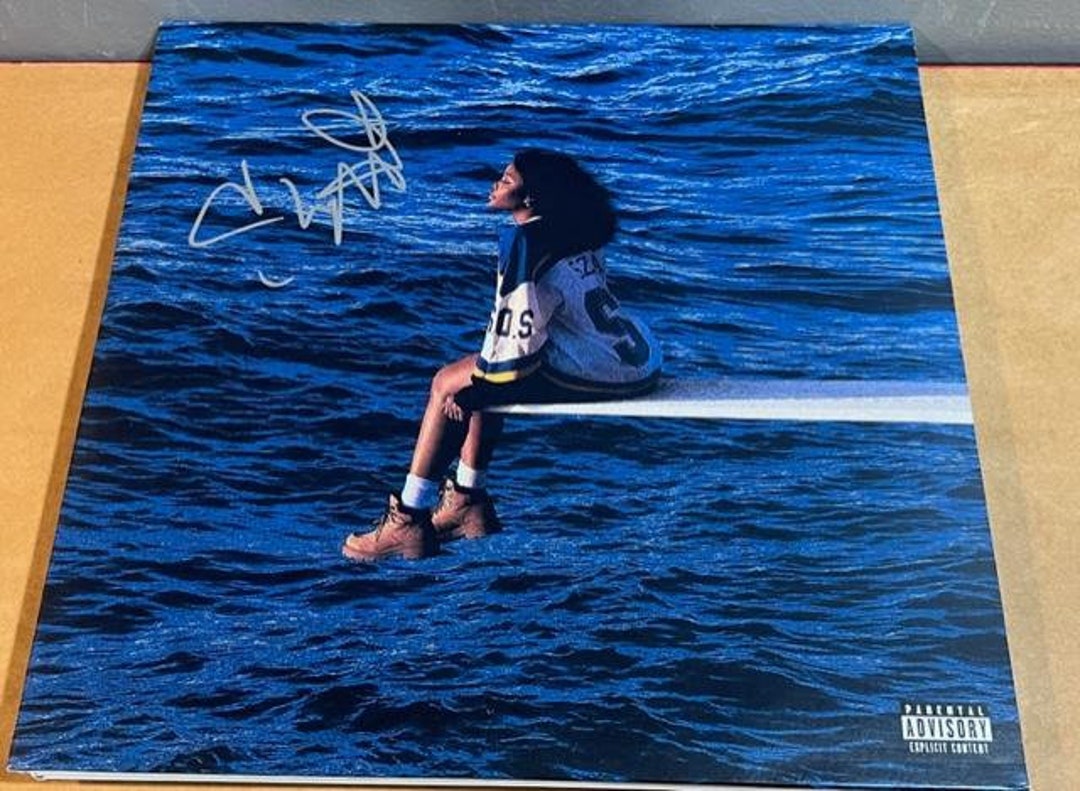 SZA Signed Autographed SOS Record Album LP Etsy